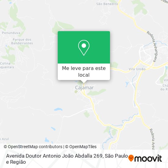 Avenida Doutor Antonio João Abdalla 269 mapa