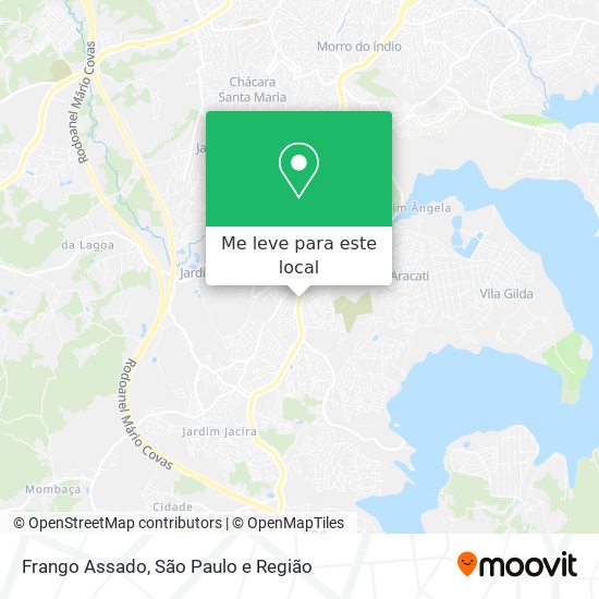 Frango Assado mapa