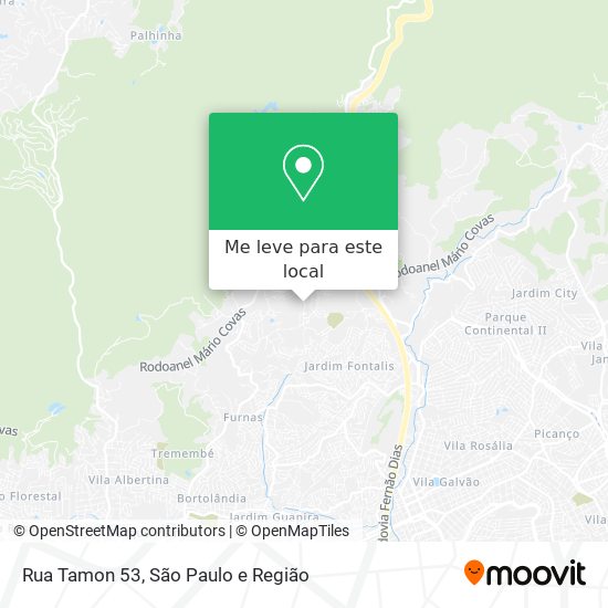 Rua Tamon 53 mapa