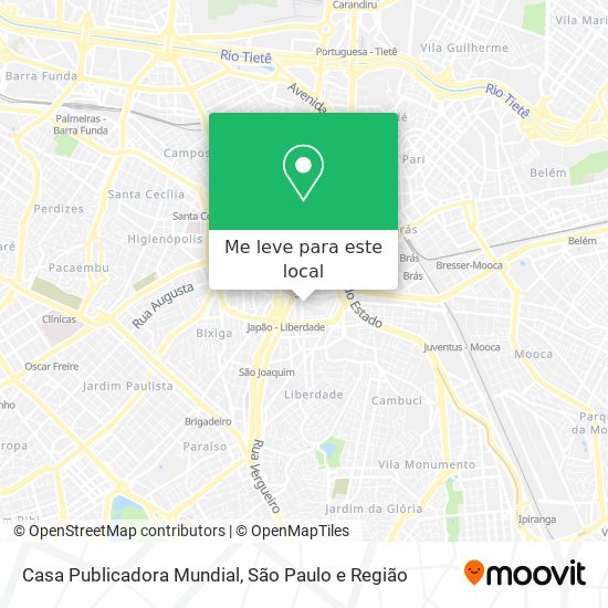 Casa Publicadora Mundial mapa