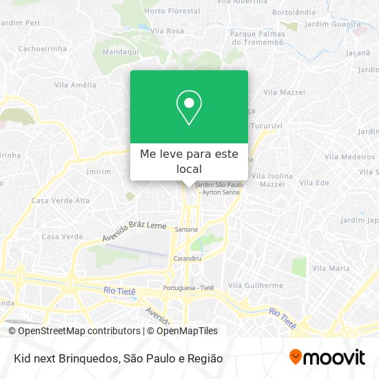Kid next Brinquedos mapa