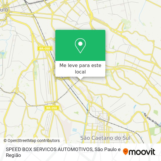 SPEED BOX SERVICOS AUTOMOTIVOS mapa