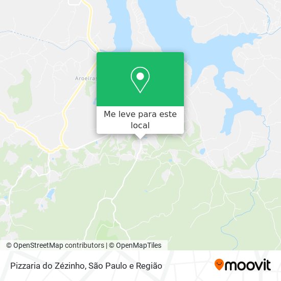 Pizzaria do Zézinho mapa