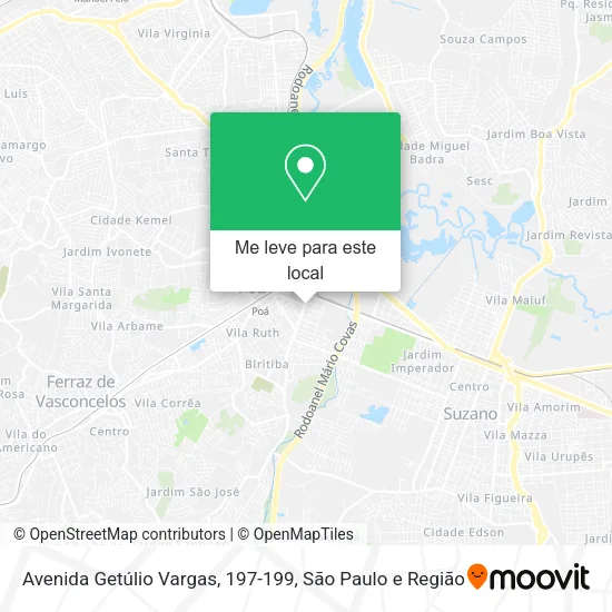 Avenida Getúlio Vargas, 197-199 mapa