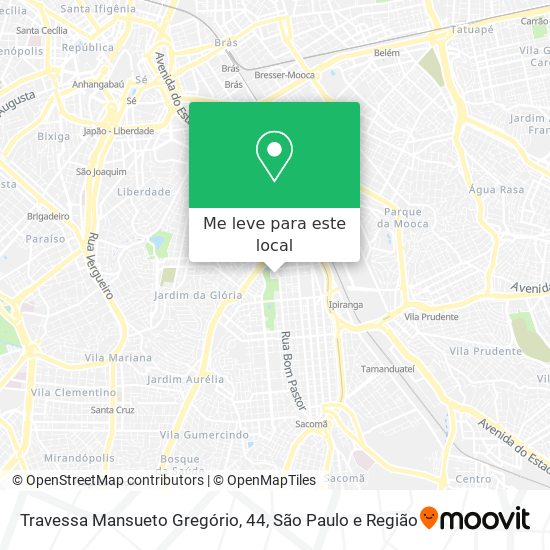 Travessa Mansueto Gregório, 44 mapa