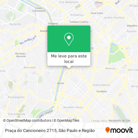 Praça do Cancioneiro 2715 mapa