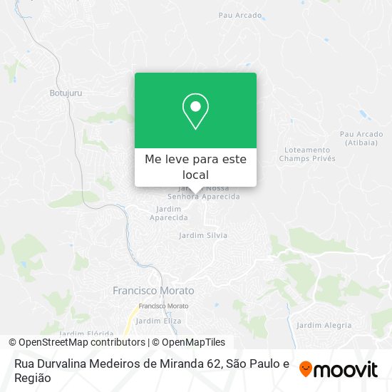 Rua Durvalina Medeiros de Miranda 62 mapa
