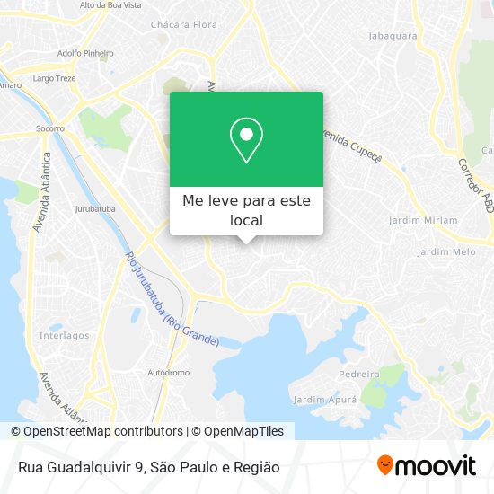 Rua Guadalquivir 9 mapa