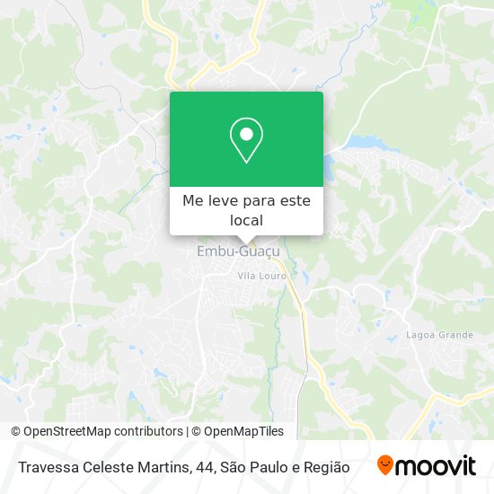 Travessa Celeste Martins, 44 mapa
