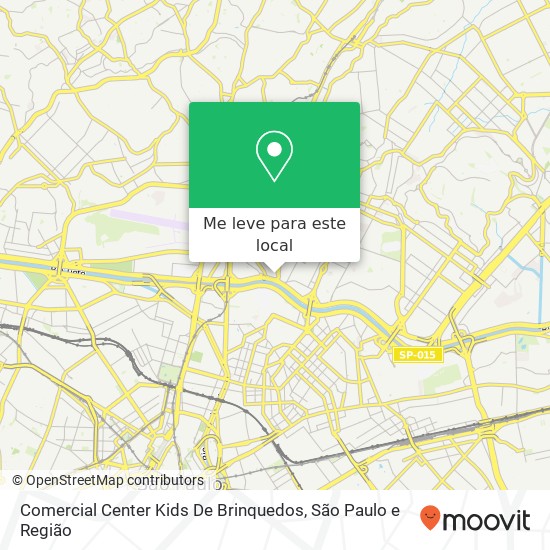 Comercial Center Kids De Brinquedos, Travessa Casalbuono, 12 Vila Guilherme São Paulo-SP 02047-050 mapa