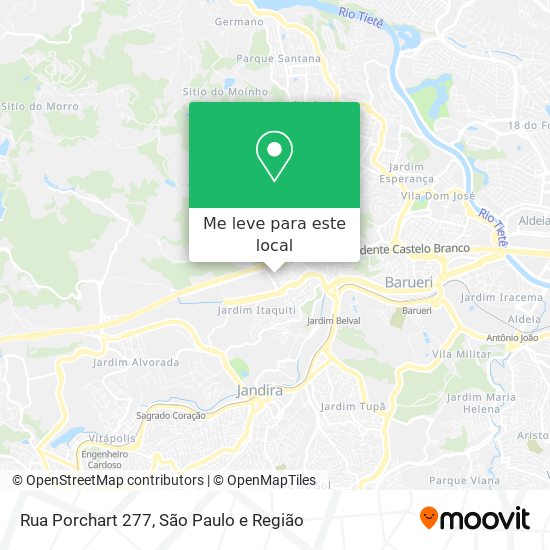 Rua Porchart 277 mapa