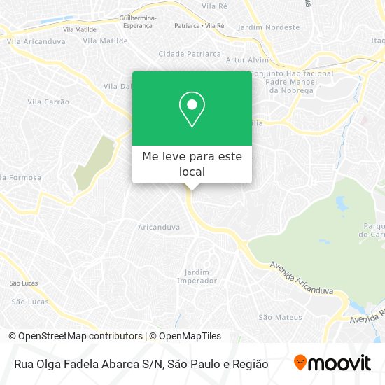 Rua Olga Fadela Abarca S/N mapa