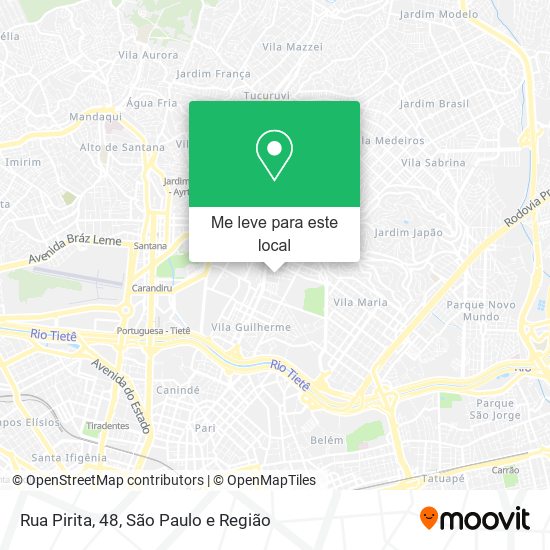 Rua Pirita, 48 mapa