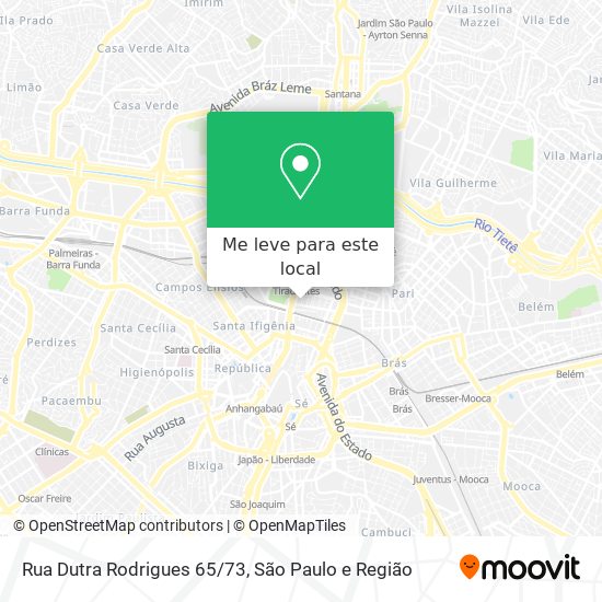 Rua Dutra Rodrigues 65/73 mapa