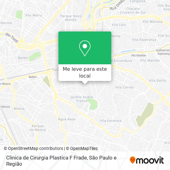 Clinica de Cirurgia Plastica F Frade mapa