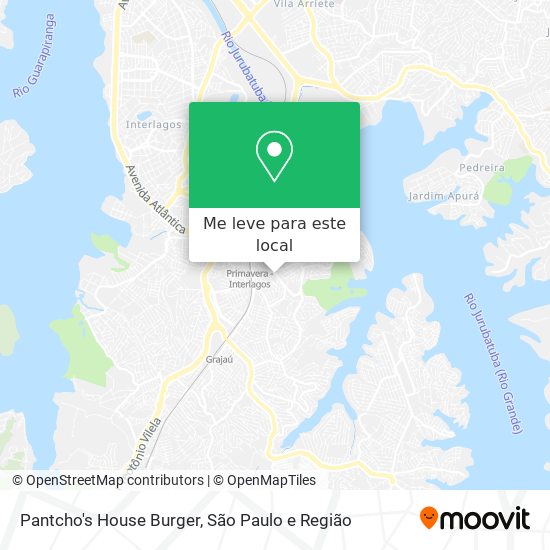 Pantcho's House Burger mapa