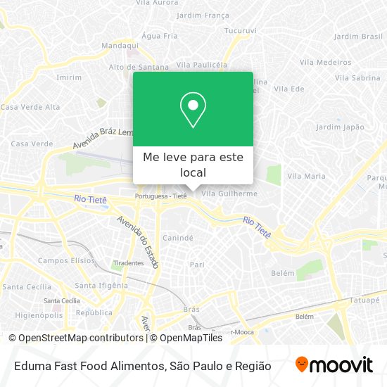 Eduma Fast Food Alimentos mapa
