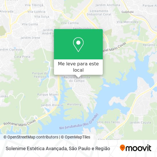 Solenime Estética Avançada mapa