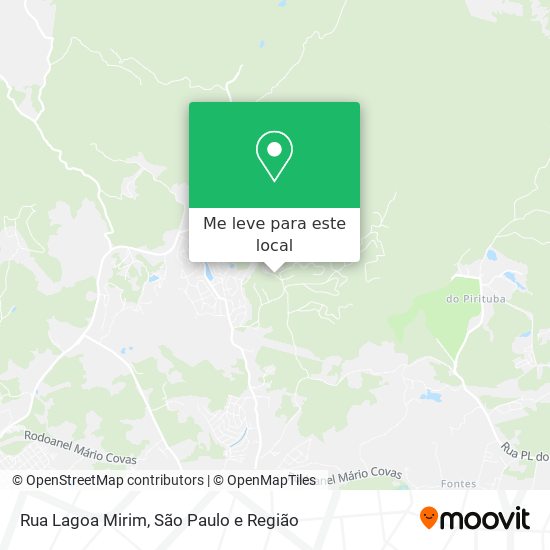 Rua Lagoa Mirim mapa