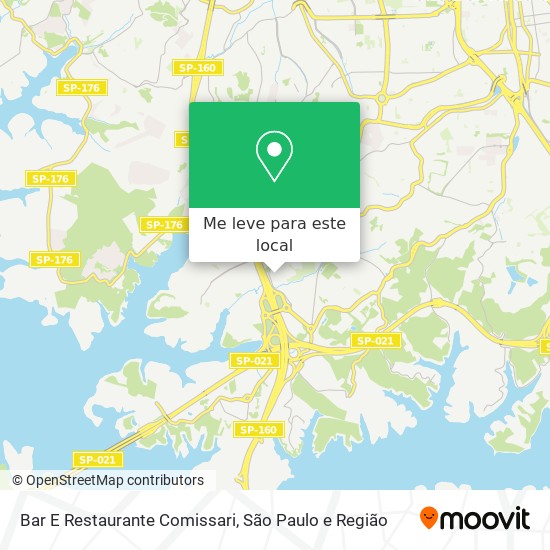 Bar E Restaurante Comissari mapa