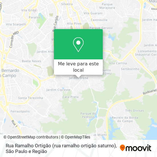 Rua Ramalho Ortigão (rua ramalho ortigão saturno) mapa