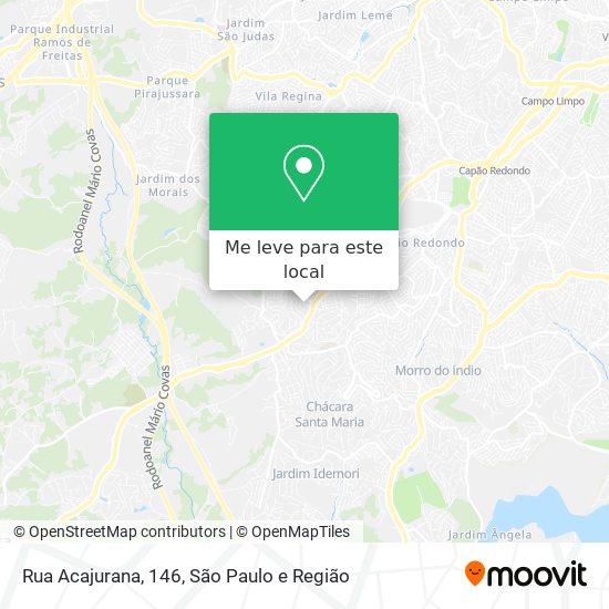 Rua Acajurana, 146 mapa
