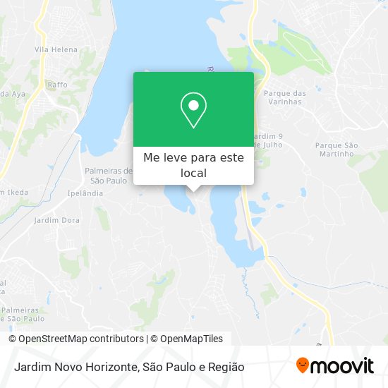 Jardim Novo Horizonte mapa