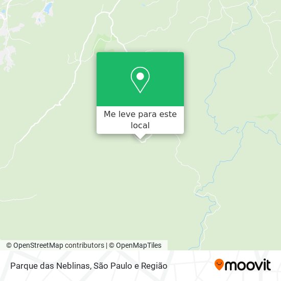 Parque das Neblinas mapa