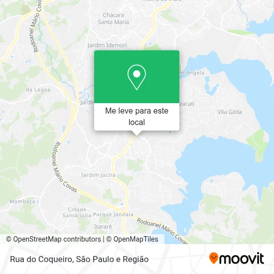 Rua do Coqueiro mapa