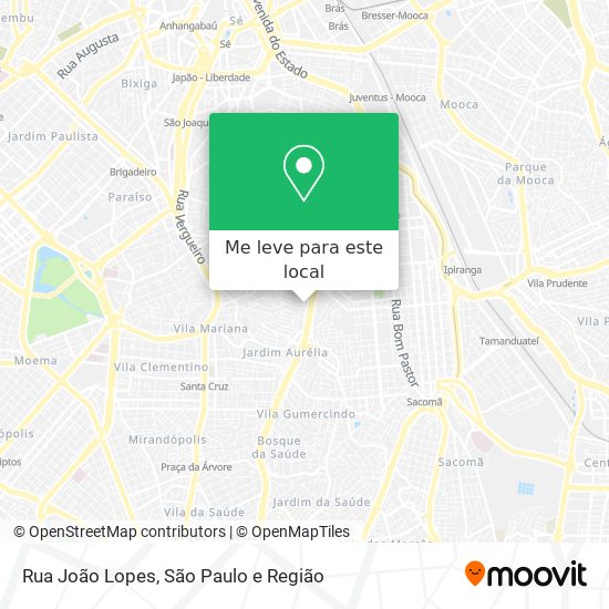 Rua João Lopes mapa