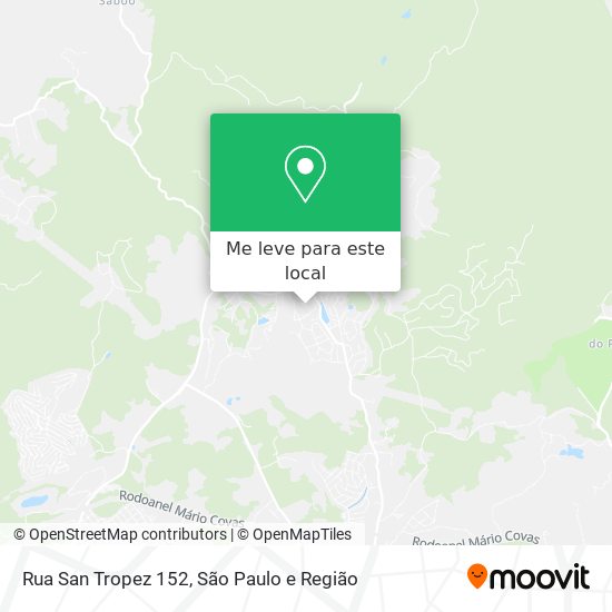 Rua San Tropez 152 mapa