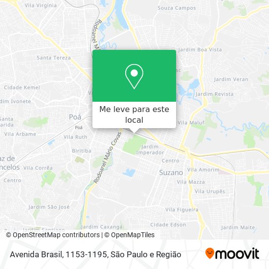 Avenida Brasil, 1153-1195 mapa