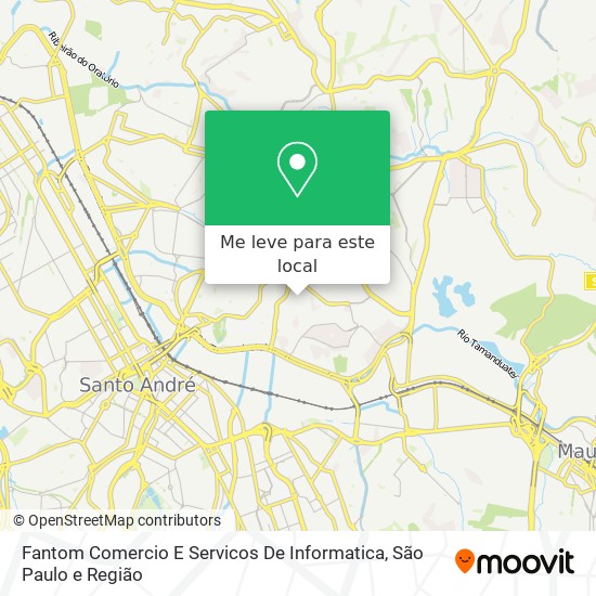 Fantom Comercio E Servicos De Informatica mapa