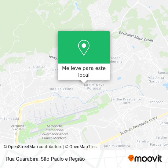 Rua Guarabira mapa