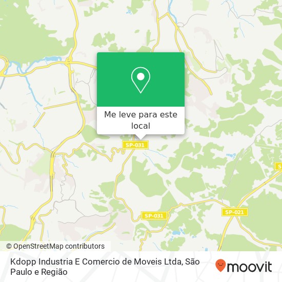 Kdopp Industria E Comercio de Moveis Ltda, Rua Leme Iguatemi São Paulo-SP 08382-100 mapa