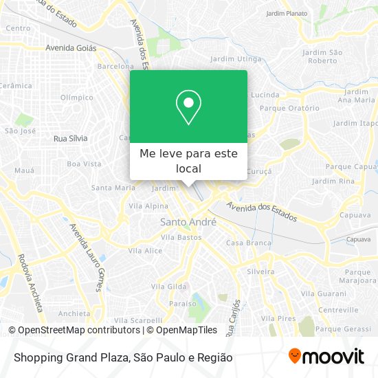 Shopping Grand Plaza mapa