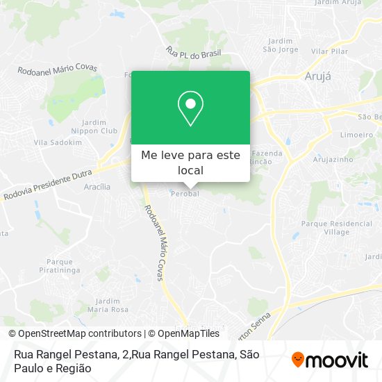 Rua Rangel Pestana, 2,Rua Rangel Pestana mapa