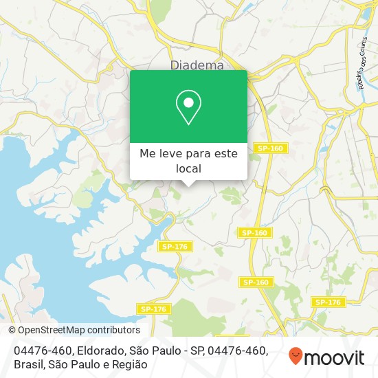 04476-460, Eldorado, São Paulo - SP, 04476-460, Brasil mapa