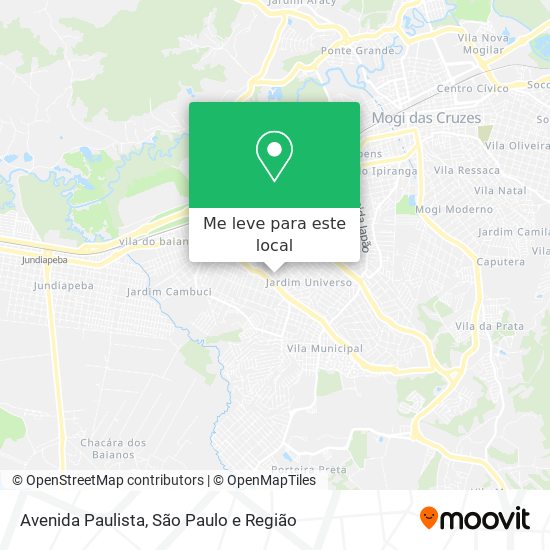 Avenida Paulista mapa
