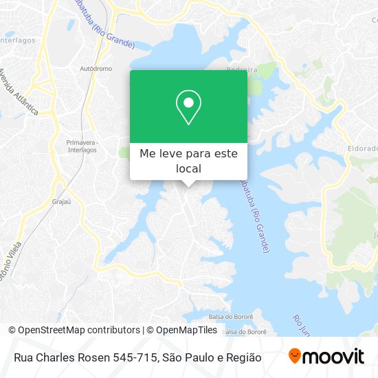 Rua Charles Rosen 545-715 mapa