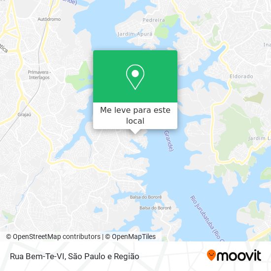 Rua Bem-Te-VI mapa