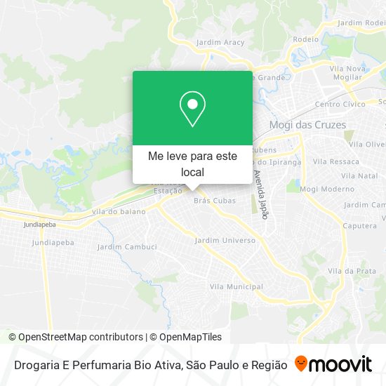 Drogaria E Perfumaria Bio Ativa mapa