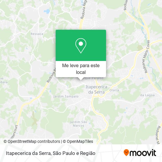 Itapecerica da Serra mapa