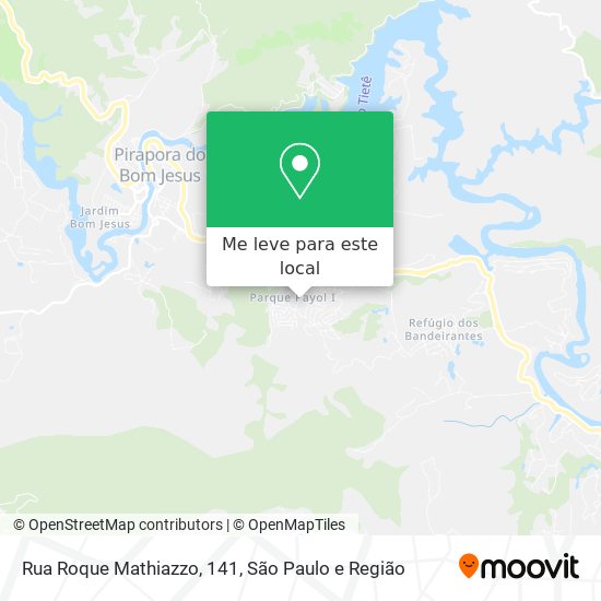 Rua Roque Mathiazzo, 141 mapa