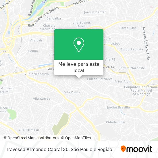 Travessa Armando Cabral 30 mapa