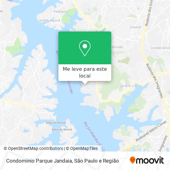 Condominio Parque Jandaia mapa