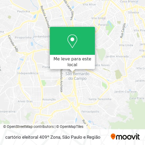 São Bernardo faz parte de qual zona?