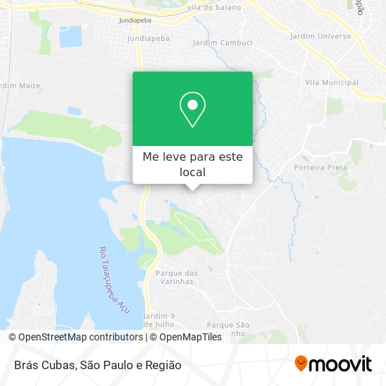 Brás Cubas mapa