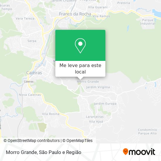 Morro Grande mapa