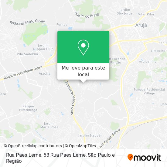Rua Paes Leme, 53,Rua Paes Leme mapa